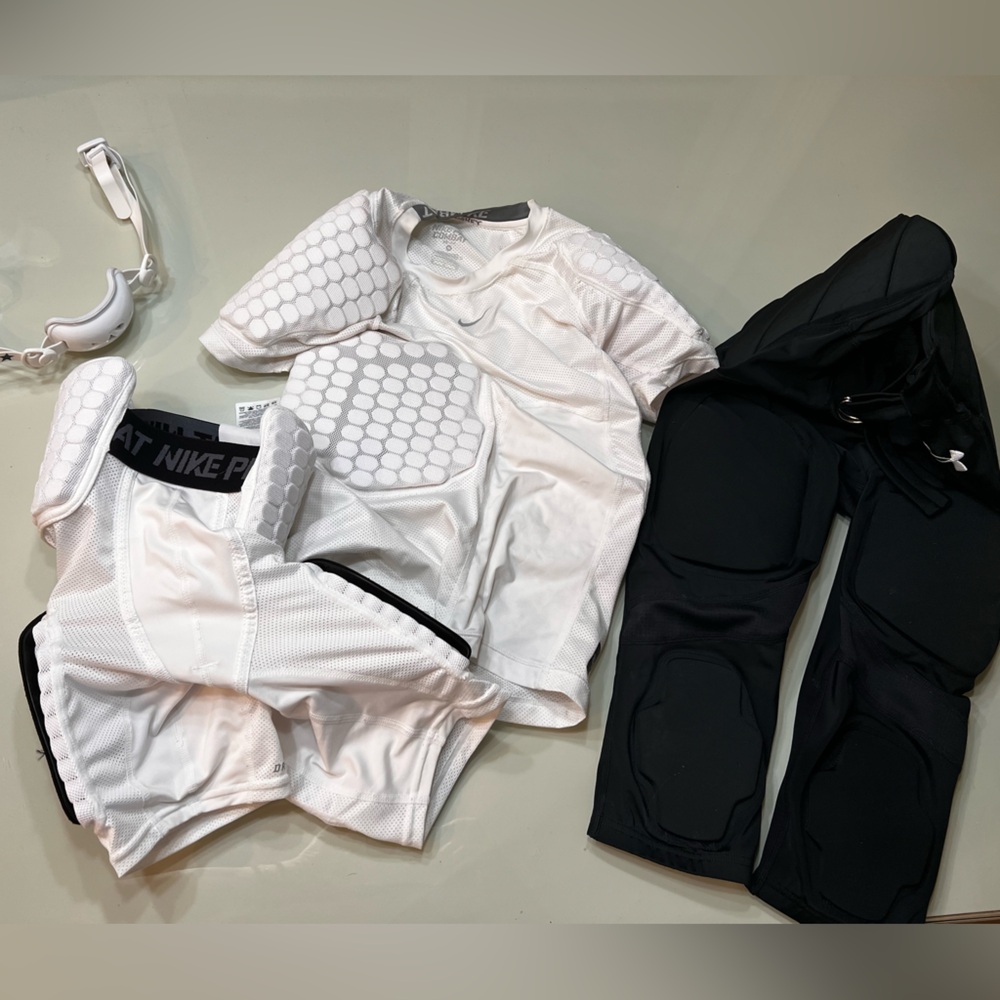 Nike and Under Armour football Apparel’s